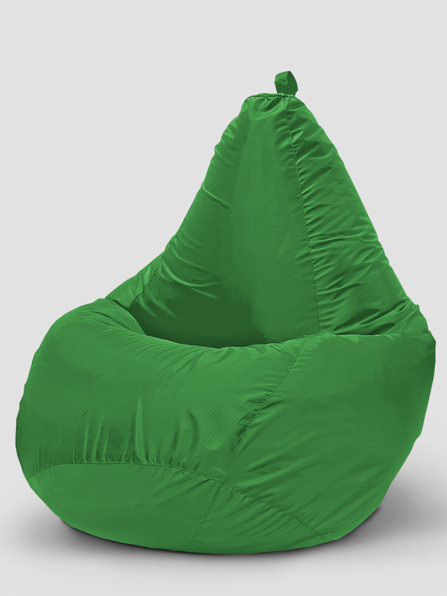 фото Кресло-мешок onpuff пуфик груша, размер xxl, зеленый оксфорд