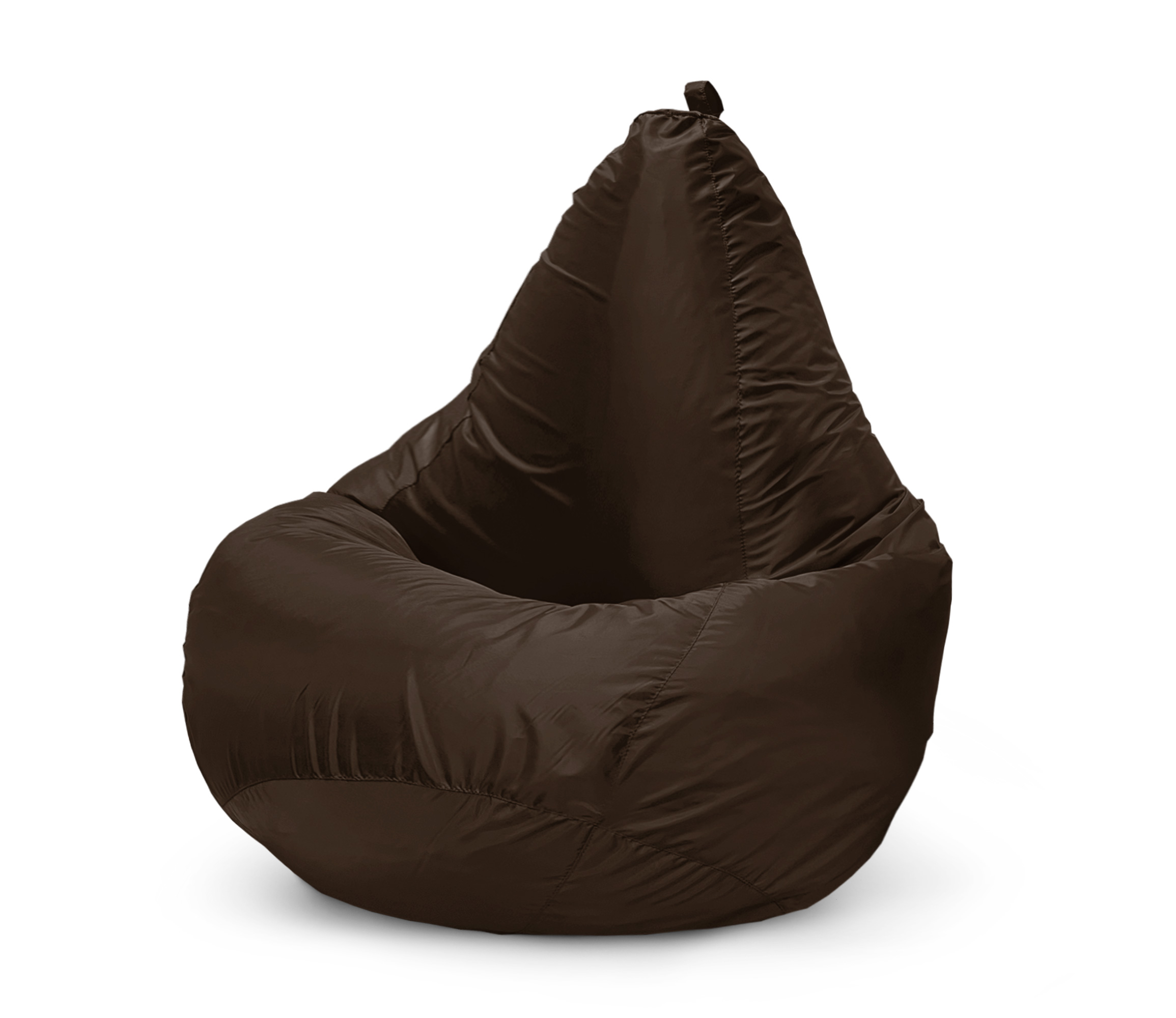 фото Кресло-мешок onpuff пуфик груша, размер xxl, коричневый оксфорд