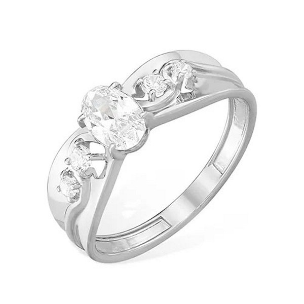 

Кольцо из серебра р. 20,5 Golden Eagle 1010016978-501, фианит, 1010016978-501