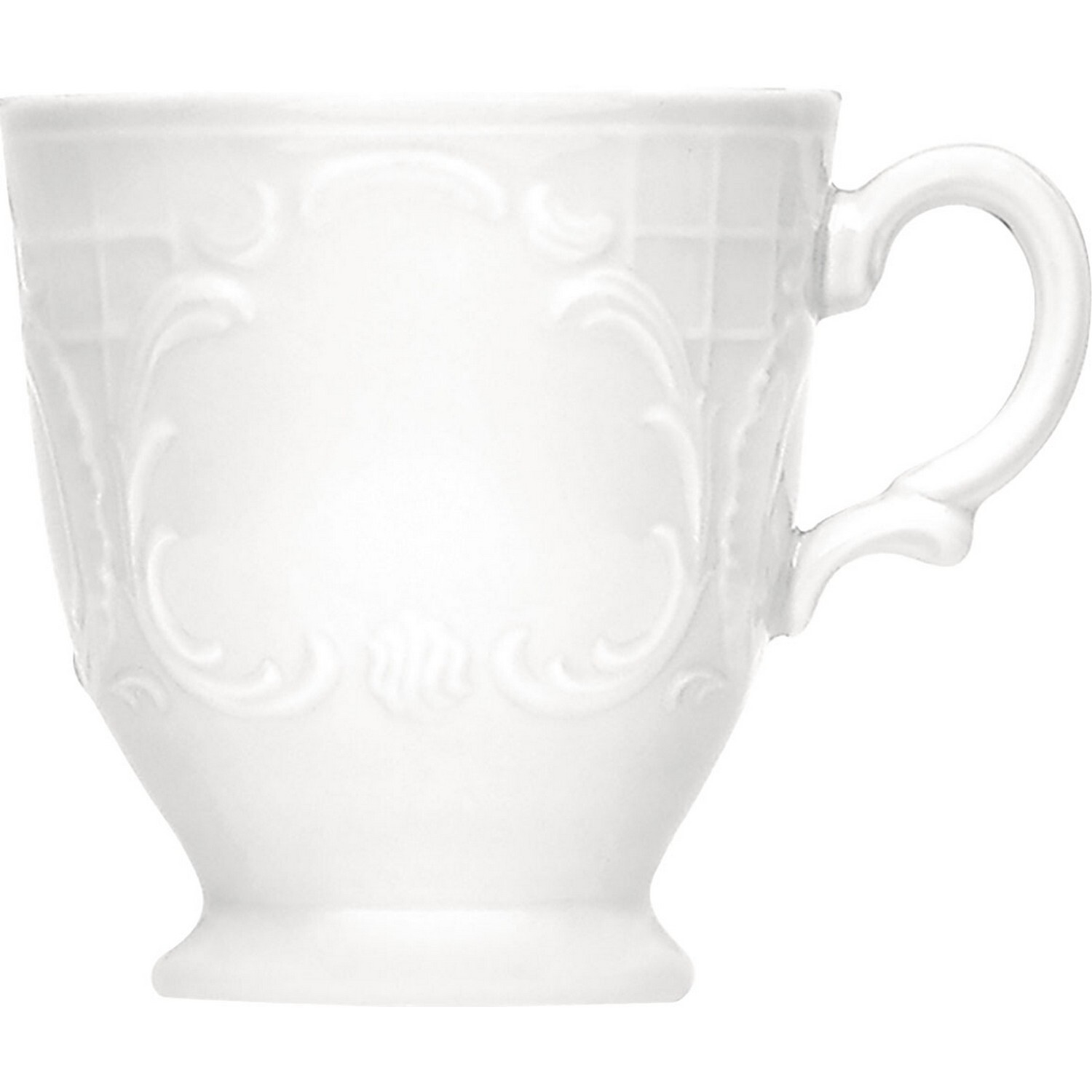 

Чашка Bauscher Моцарт чайная 180мл 76х76х83мм фарфор белый