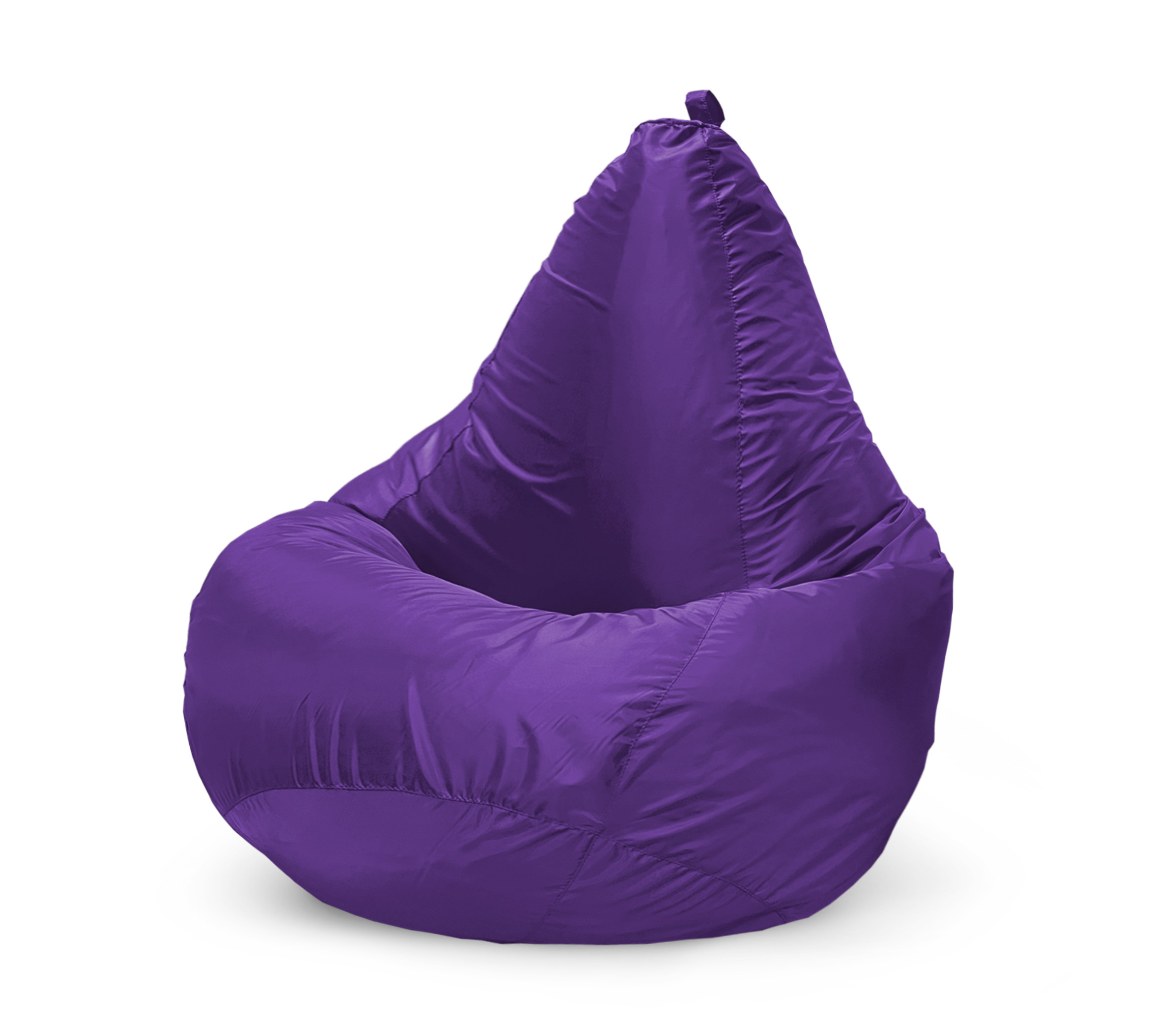 фото Кресло-мешок onpuff пуфик груша, размер xxl, фиолетовый оксфорд