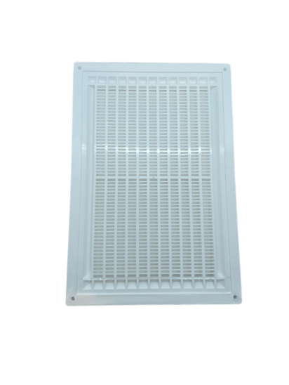 фото Европейская вентиляционная решетка из abs-плстика europlast vr2517, 250x170мм, белая