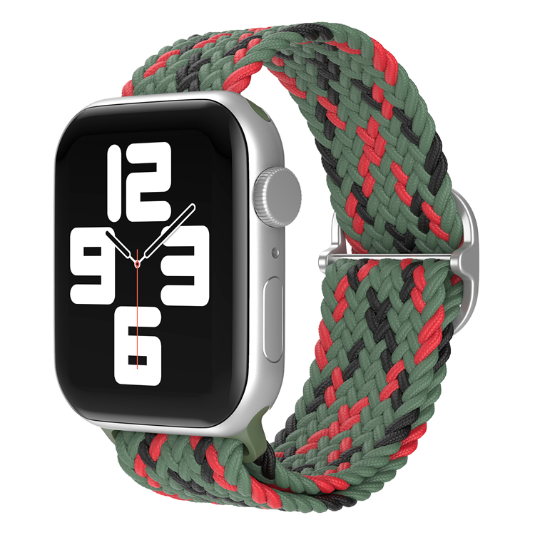 

Ремешок для Apple Watch 1-9/SE (38/40/41 мм), разноцветный, Ремешок для Apple Watch 1-9 / SE (38/40/41 мм), регулируемый по длине