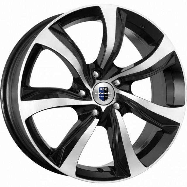 

Колесный диск K&K Либерти (КС654) 7,0/R17 5*108 ET45 d67,1 Алмаз черный 31398, Либерти (КС654)