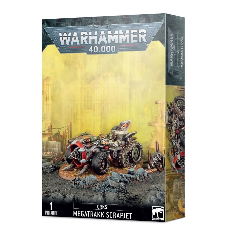 

Миниатюры для игры Games Workshop Warhammer 40000: Orks - Megatrakk Scrapjet 50-36, Orks - Megatrakk Scrapjet 50-36