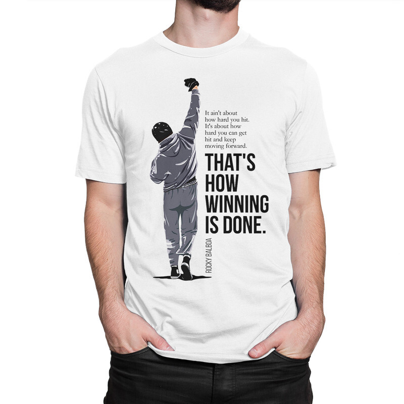 

Футболка мужская Dream Shirts Рокки Бальбоа 9898916222 белая XS, Рокки Бальбоа 9898916222