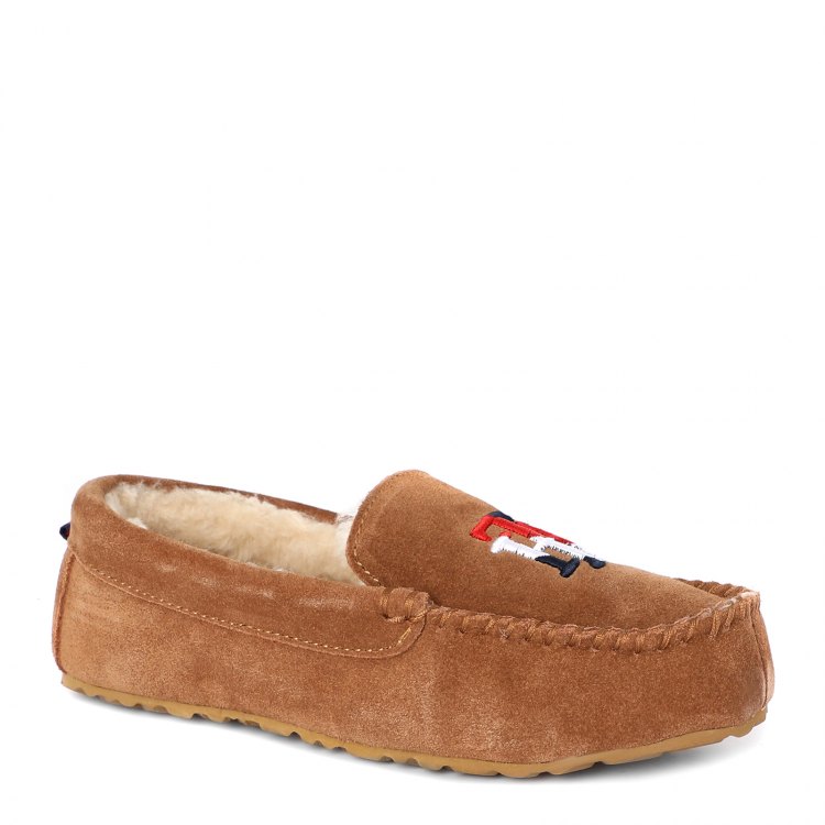 фото Женские мокасины tommy hilfiger elevated th moccasin slipper цв. коричневый 41 eu