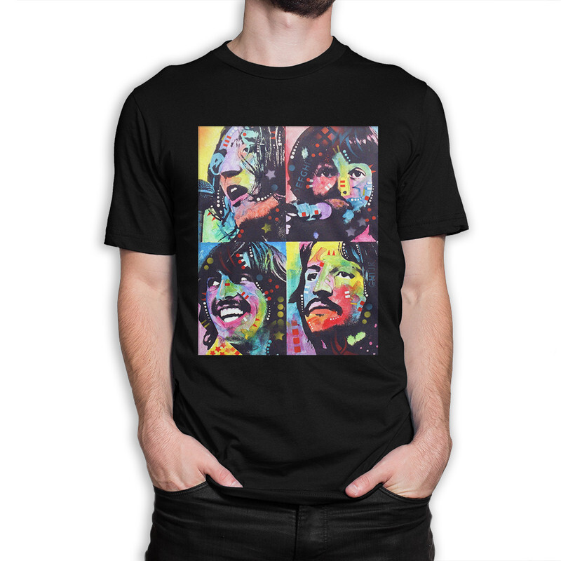 фото Футболка мужская dream shirts the beatles 9898911222 черная xs