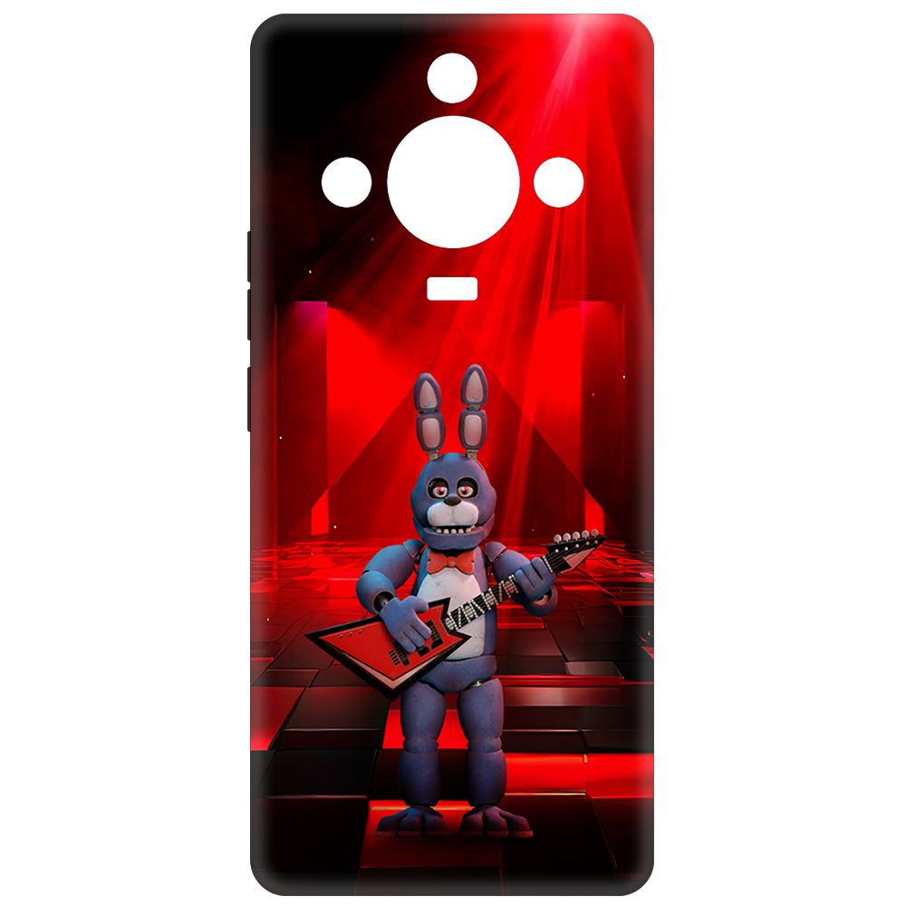 

Чехол-накладка Krutoff Soft Case ФНАФ - Бонни с гитарой для Realme 11 Pro+ черный