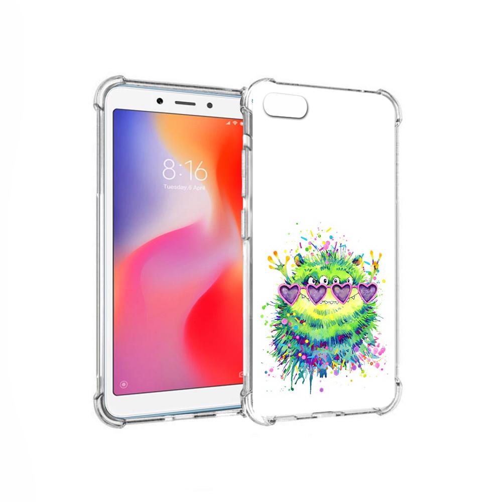 

Чехол MyPads Tocco для Xiaomi Redmi 6A Пушистый персонаж (PT113916.305.142), Прозрачный, Tocco