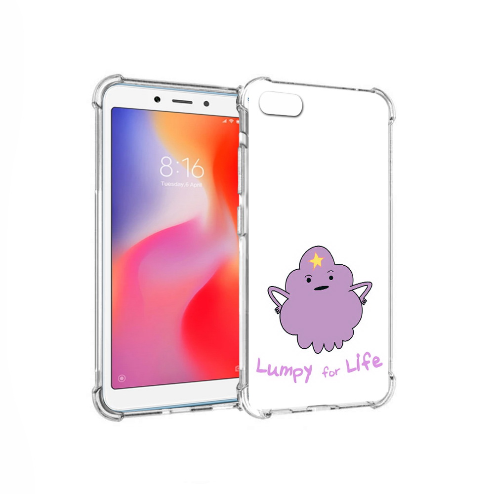 

Чехол MyPads Tocco для Xiaomi Redmi 6A Принцесса пупырчатого королевства, Прозрачный, Tocco