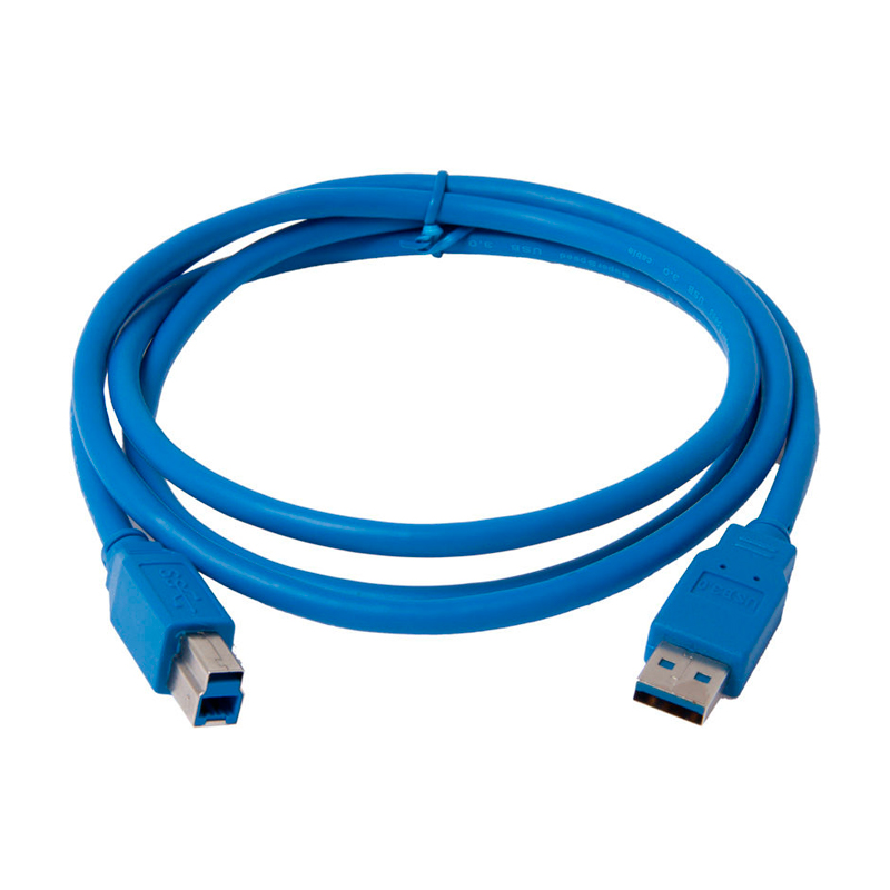 фото Кабель nobrand usb 3.0 a(m)-usb 3.0 b (m), 1.5м, blue