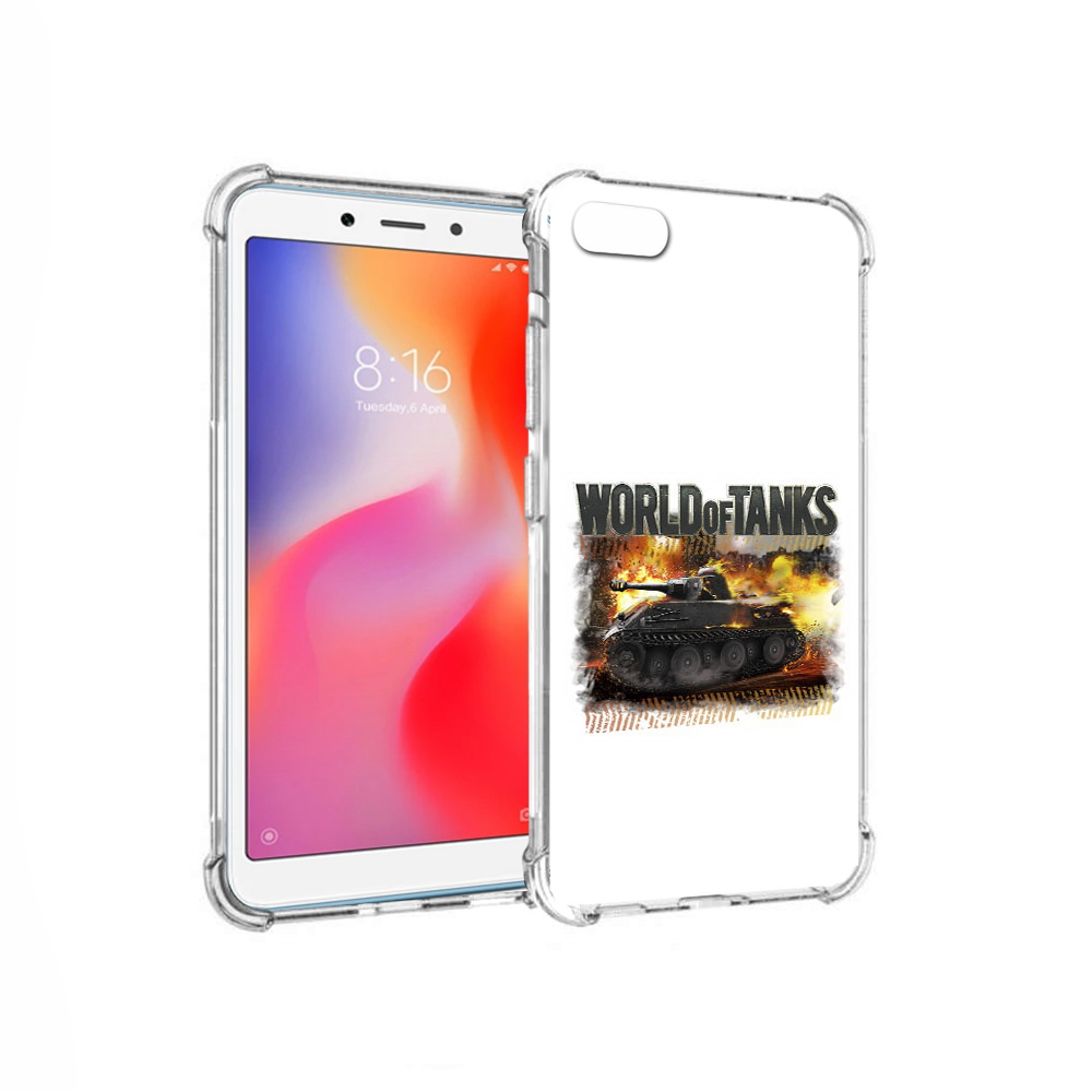 

Чехол MyPads Tocco для Xiaomi Redmi 6A Мир танков-2 (PT113916.305.118), Прозрачный, Tocco