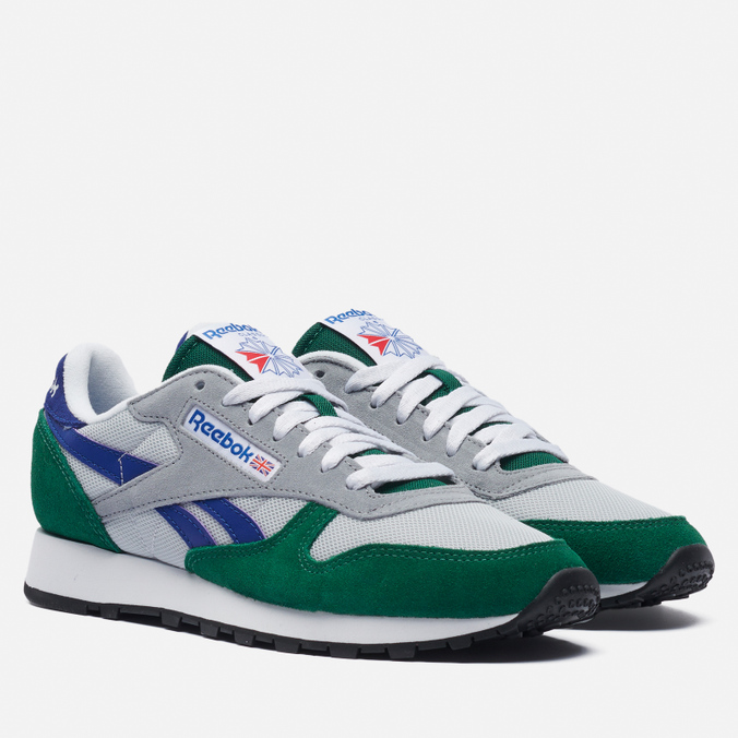 фото Кроссовки мужские reebok classic leather make it yours серые 43 eu