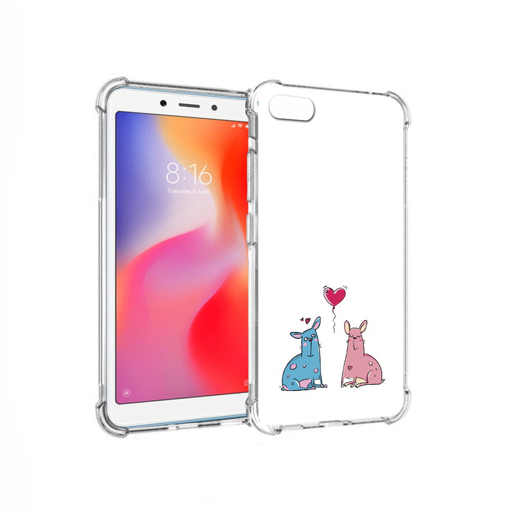 

Чехол MyPads Tocco для Xiaomi Redmi 6A Лама любовь (PT113916.305.102), Прозрачный, Tocco