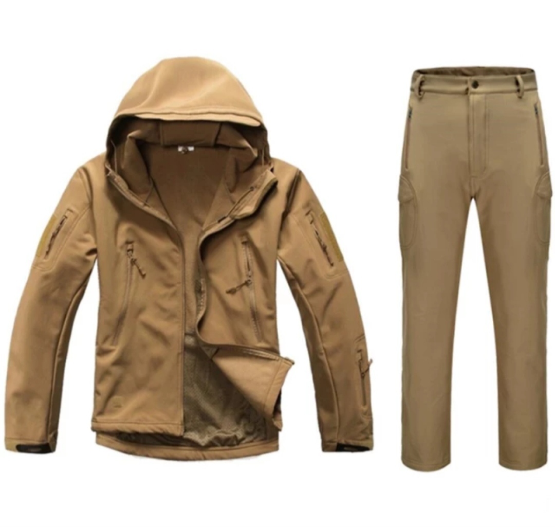 

Костюм Kamukamu Shark Skin Softshell, койот, / , 176, Коричневый, Shark Skin Softshell