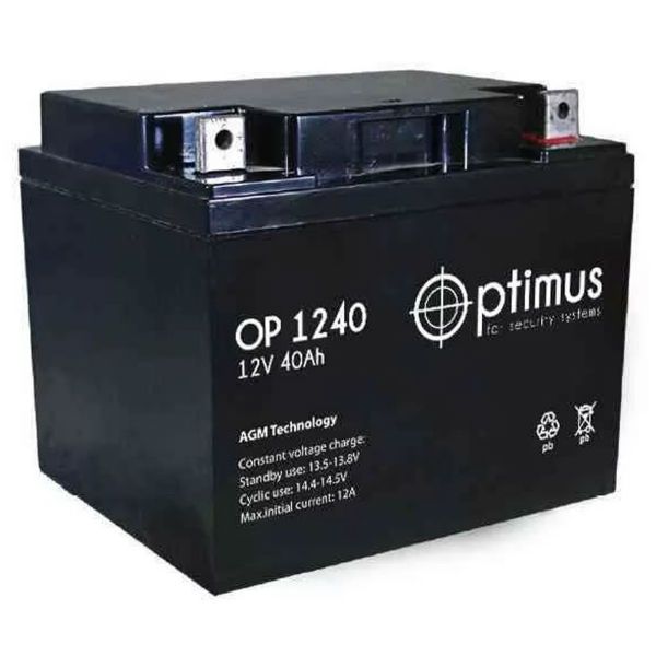

Аккумулятор для ИБП Optimus OP 1240