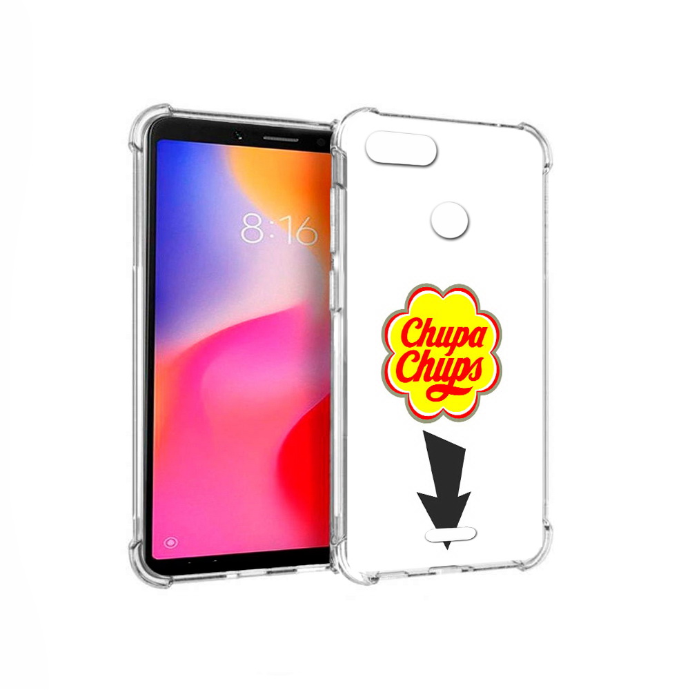 

Чехол MyPads Tocco для Xiaomi Redmi 6 чупа чупс (PT113762.304.694), Прозрачный, Tocco