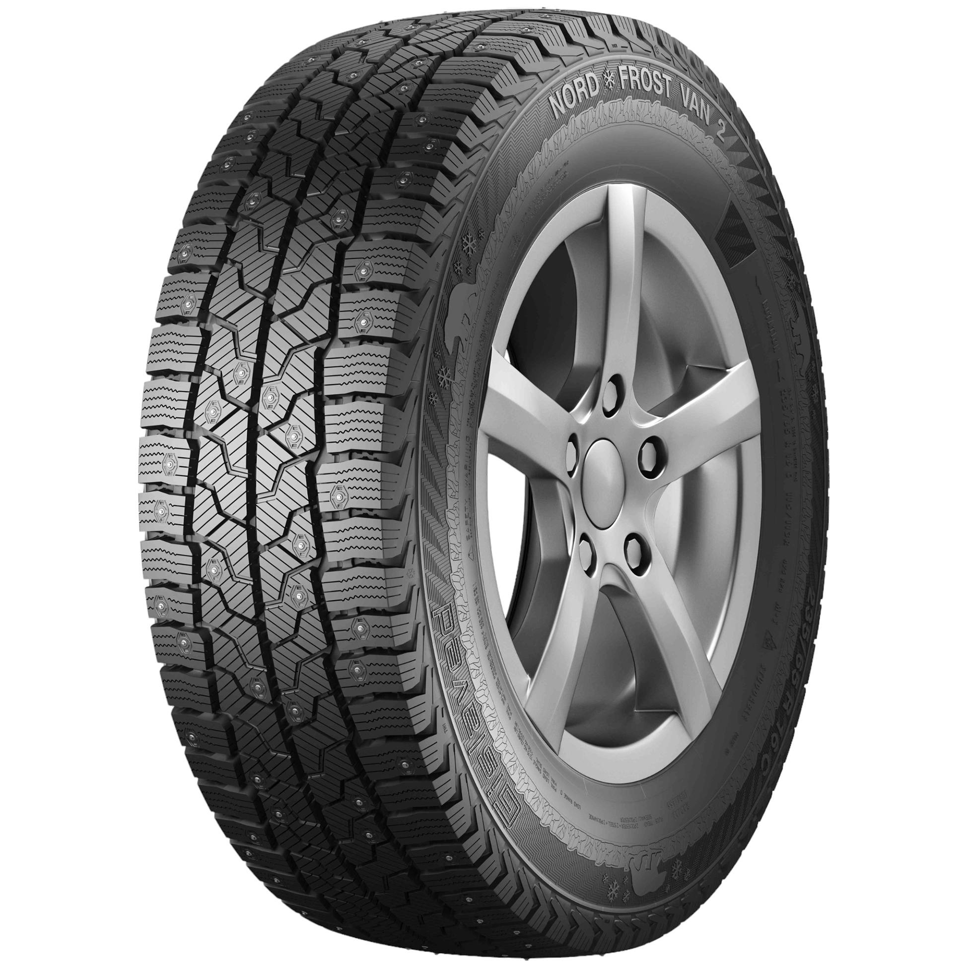 

Шины R16C 195/75 Gislaved Nord Frost Van 2 107/105R шип 4550440000, Nord Frost Van 2