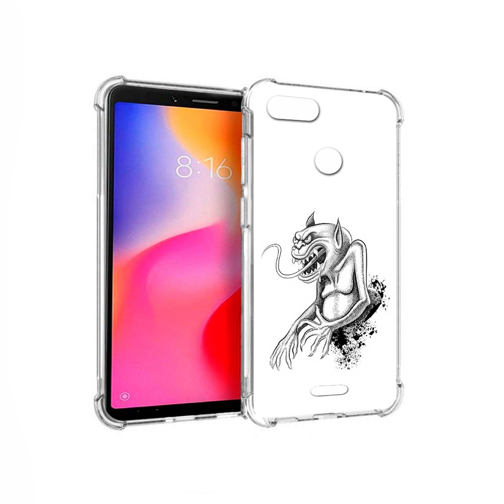 

Чехол MyPads Tocco для Xiaomi Redmi 6 чорт (PT113762.304.692), Прозрачный, Tocco