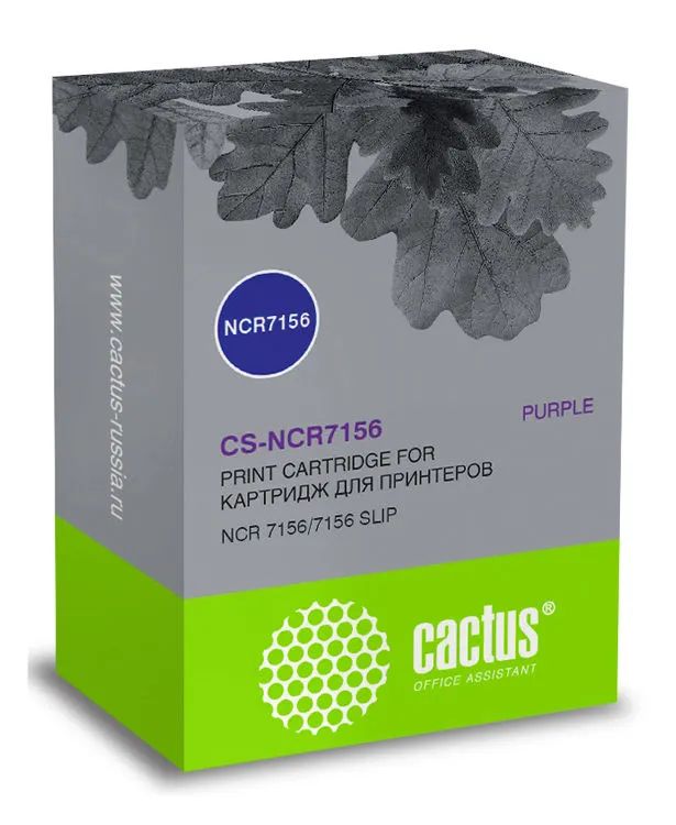 

Картридж для матричного принтера CACTUS (CS-NCR7156) фиолетовый, совместимый