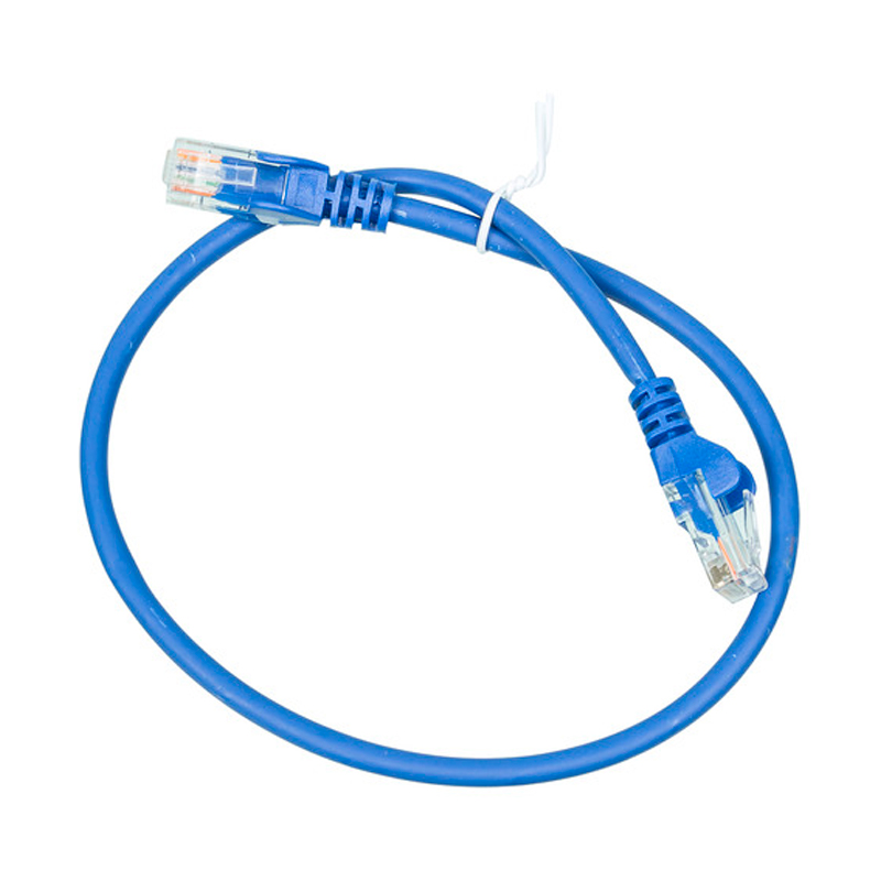 

Патч-корд Lanmaster RJ45 - RJ45 вилка-вилка 0.5м (LAN-PC45/U5E-0.5-BL) синий