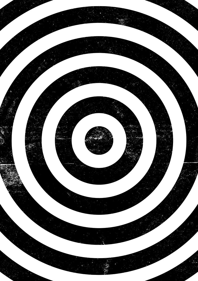 

Большой постер на стену Circles 60х90 см без рамы, MMCIRCLES