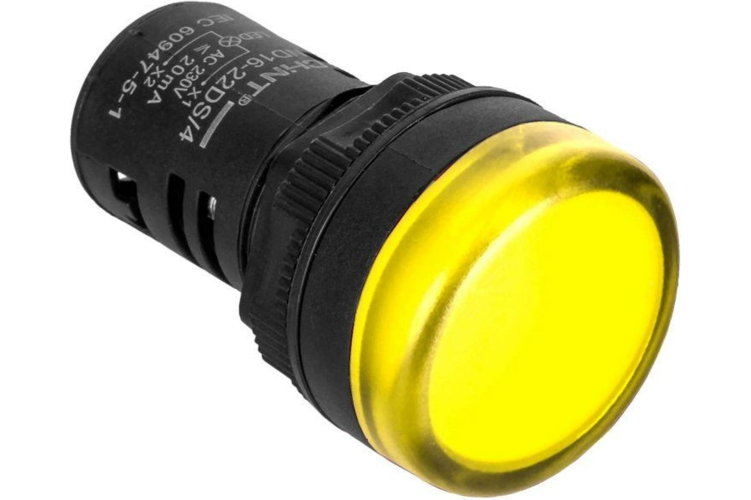 

Индикатор ND16-22DS/4 желт. AC 230В (R) | код 593150 | CHINT (1 шт.)