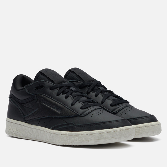 фото Кроссовки мужские reebok club c mid ii черные 43 eu