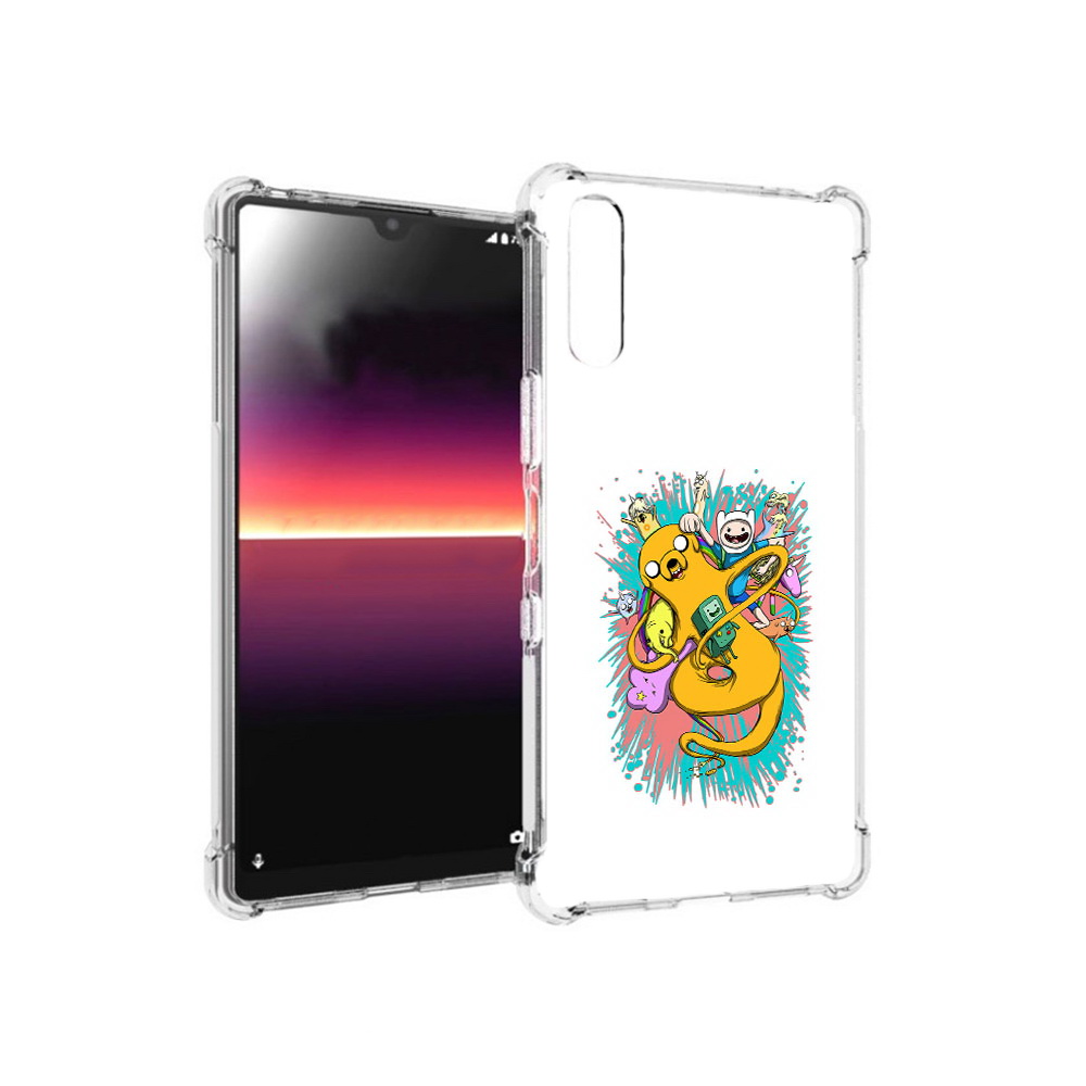 

Чехол MyPads Tocco для Sony Xperia L4 время приключений рисунок (PT227010.235.276), Прозрачный, Tocco
