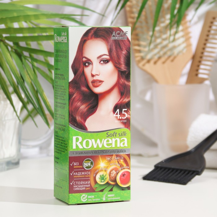 Крем-краска для волос Rowena Soft Silk 45 махагон 336₽