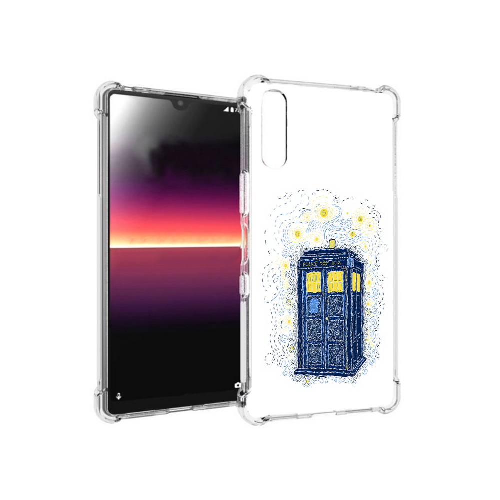 

Чехол MyPads Tocco для Sony Xperia L4 будка рисунок (PT227010.235.249), Прозрачный, Tocco
