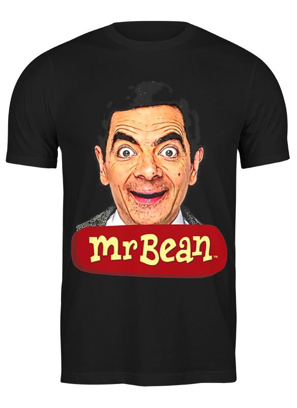 

Футболка мужская Printio Mr.bean черная XL, Черный, Mr.bean