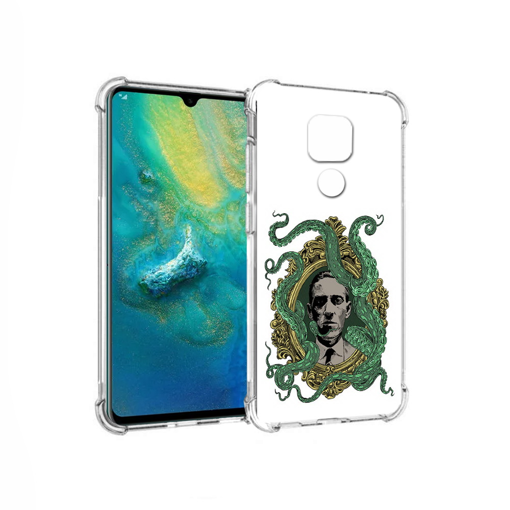 

Чехол MyPads Tocco для Huawei Mate 20x портрет с кракеном (PT124578.30.552), Прозрачный, Tocco