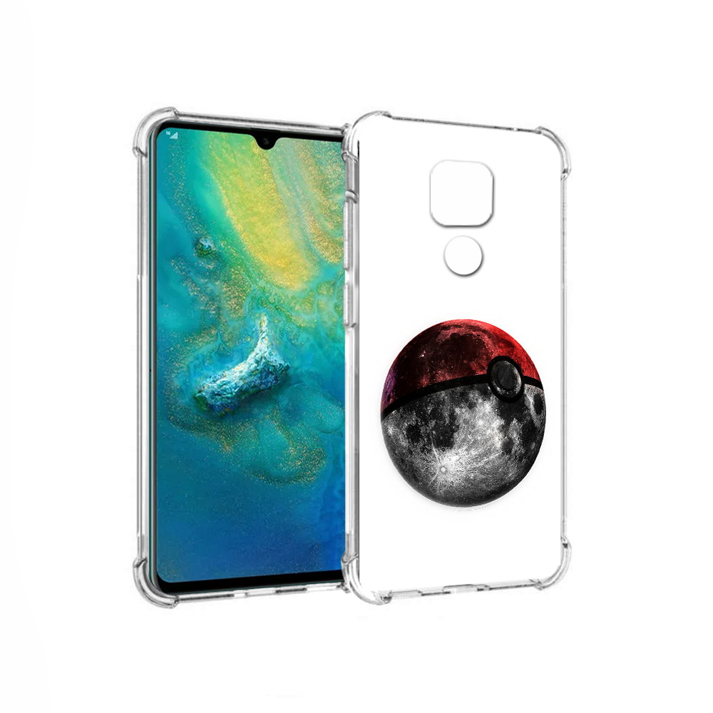 

Чехол MyPads Tocco для Huawei Mate 20x планета покебол (PT124578.30.543), Прозрачный, Tocco