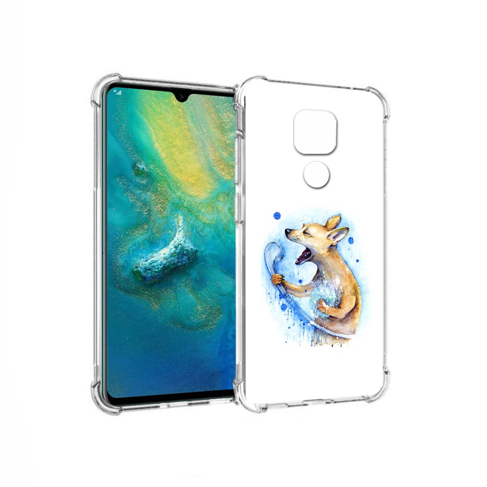 

Чехол MyPads Tocco для Huawei Mate 20x пение в душе (PT124578.30.537), Прозрачный, Tocco