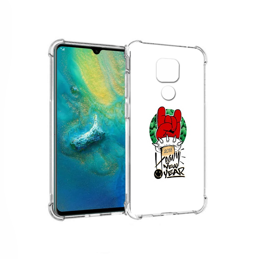 Чехол MyPads Tocco для Huawei Mate 20x Гангстер новый год (PT124578.30.53)