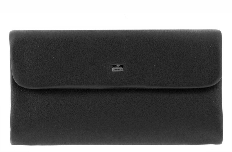 

Кошелек женский NINA FARMINA K 3239 черный, K 3239