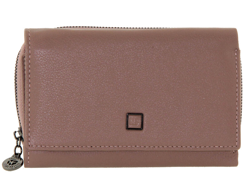 

Кошелек женский NINA FARMINA K 9312 пыльный розовый, K 9312