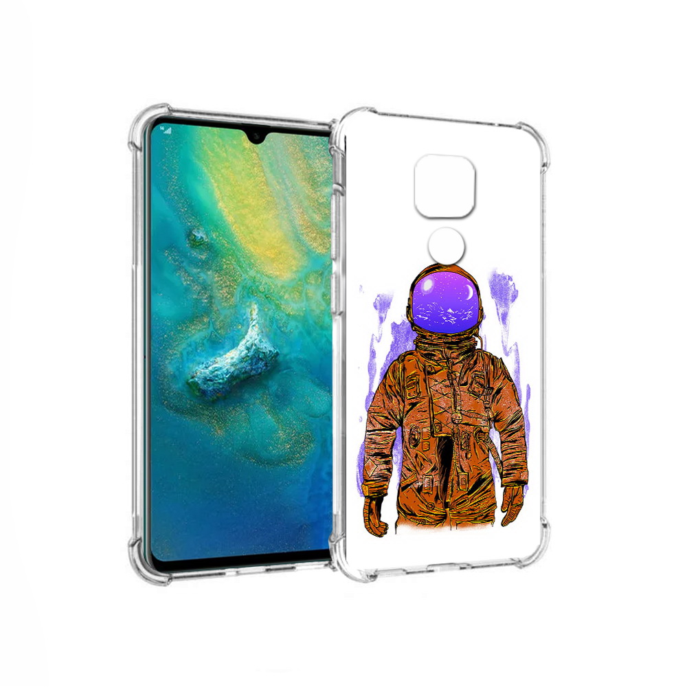 

Чехол MyPads Tocco для Huawei Mate 20x нарисованный мужчина в скафандре (PT124578.30.510), Прозрачный, Tocco