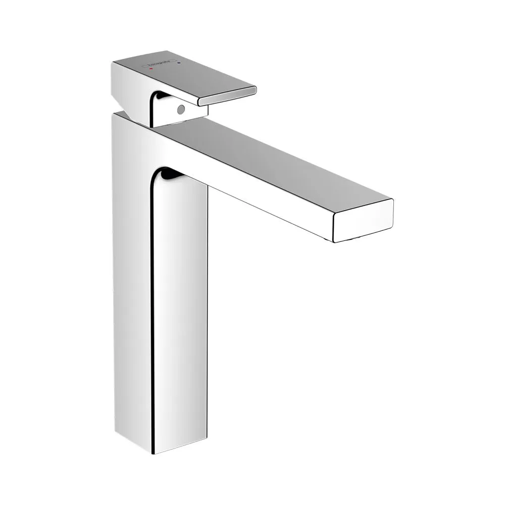 фото Смеситель для раковины hansgrohe vernis shape 190, без сливного гарнитура 71591000, хром