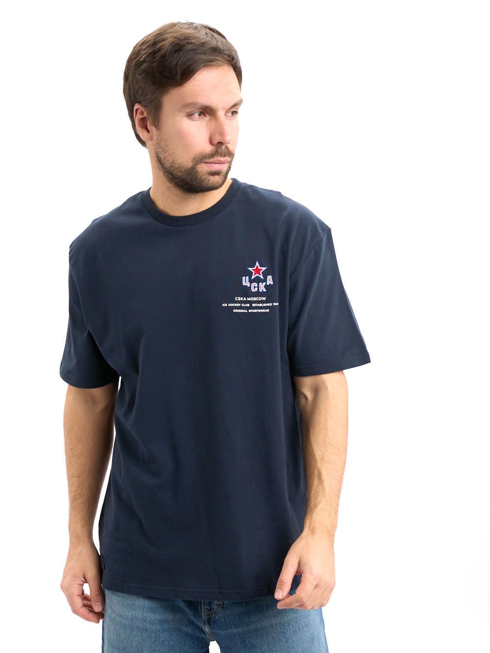

Футболка мужская Atributika&Club 832260 синяя 3XL, Синий, 832260