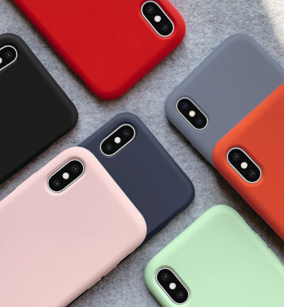 

Накладка силикон Silicone Case для iPhone X/Xs Stone, Бежевый, Silicone Case iPhone X