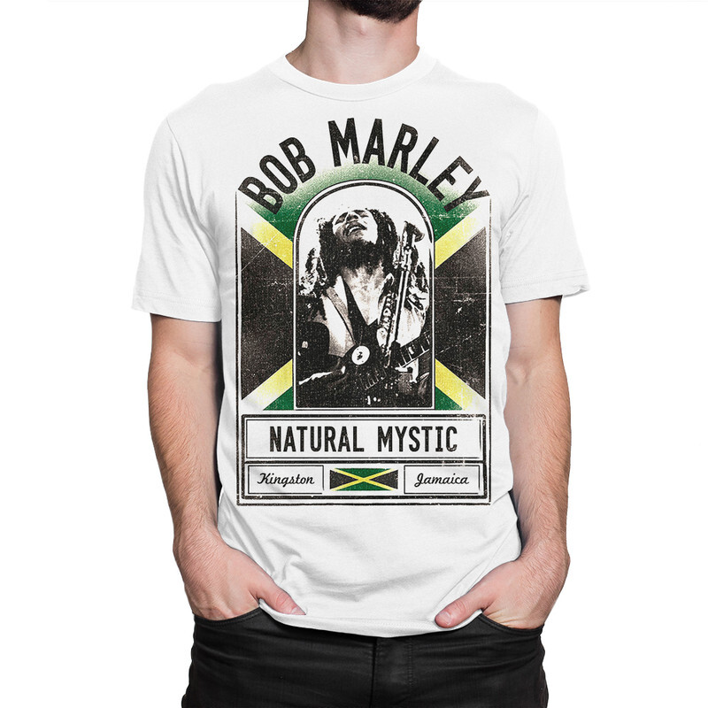 

Футболка мужская Dream Shirts Боб Марли 989468222 белая S, Боб Марли 989468222