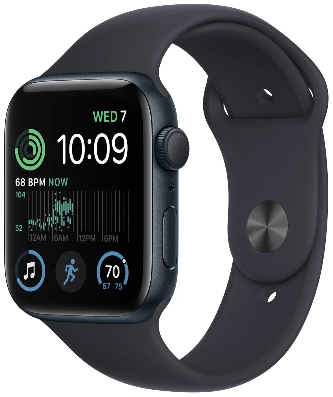 

Часы Apple Watch SE (2023) GPS + Cell 44мм Aluminum Case Sport Loop Midnight, SE (2023) GPS + Cellular