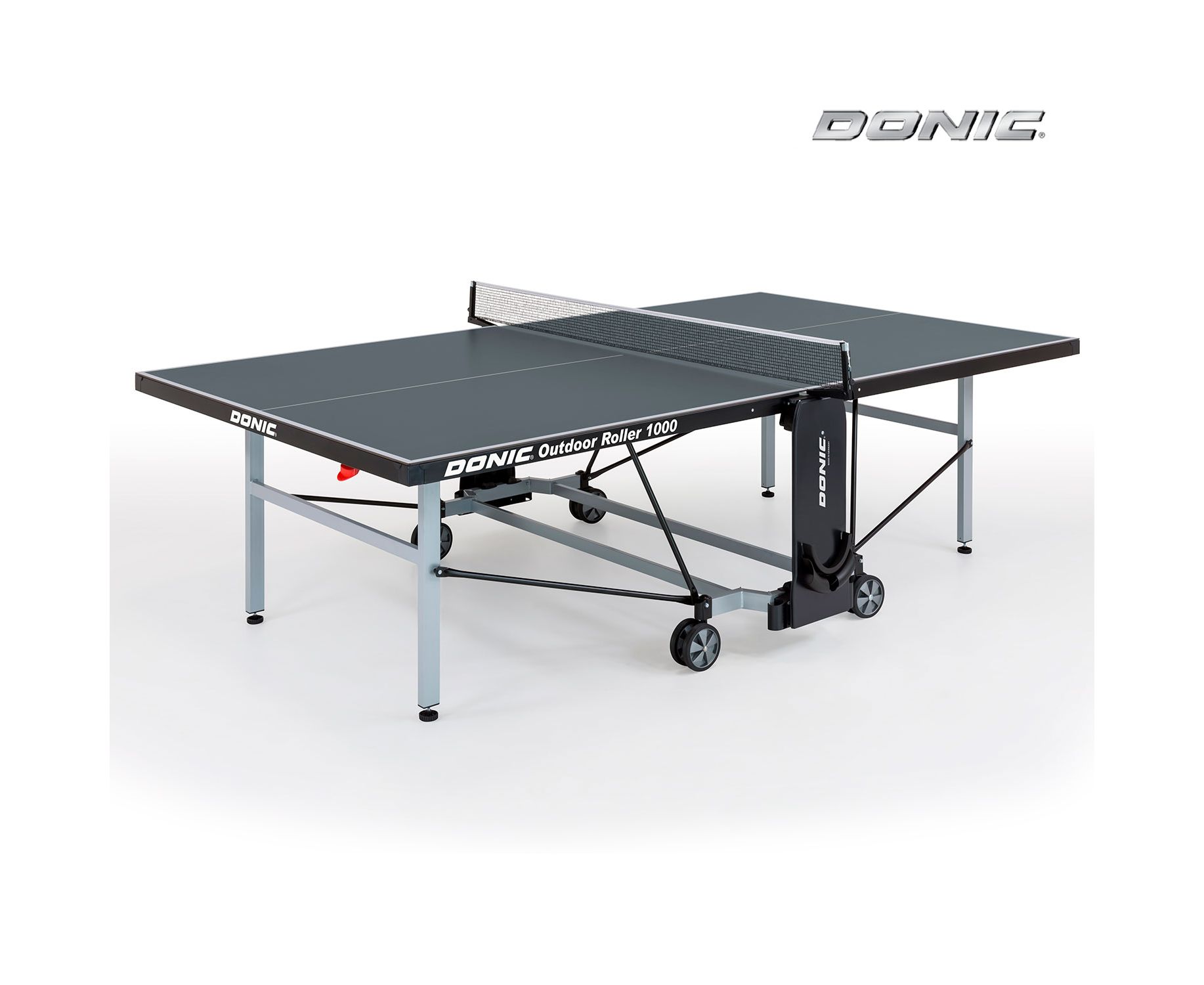 фото Теннисный стол donic outdoor roller 1000 grey