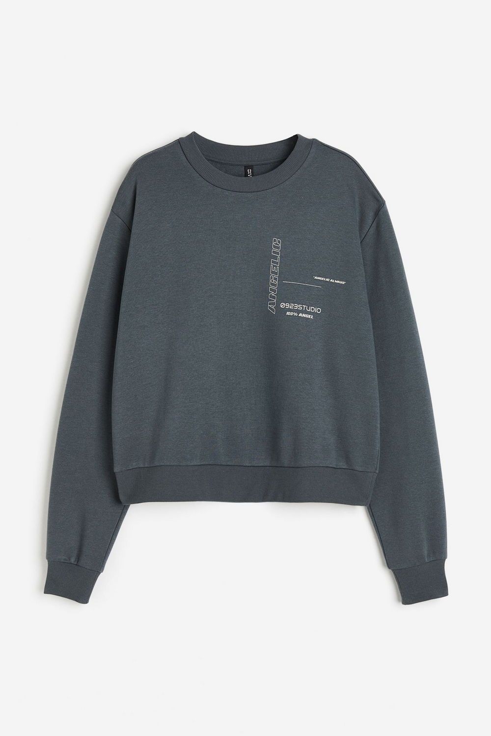 

Свитшот женский H&M 1172977 серый XL, 1172977