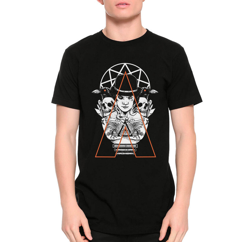 

Футболка мужская Dream Shirts Заводной Апельсин черная 2XL, Заводной Апельсин