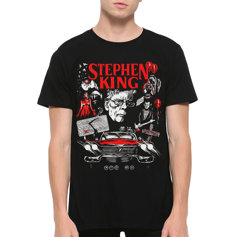 фото Футболка мужская dream shirts стивен кинг stephen king 989461222 черная xl