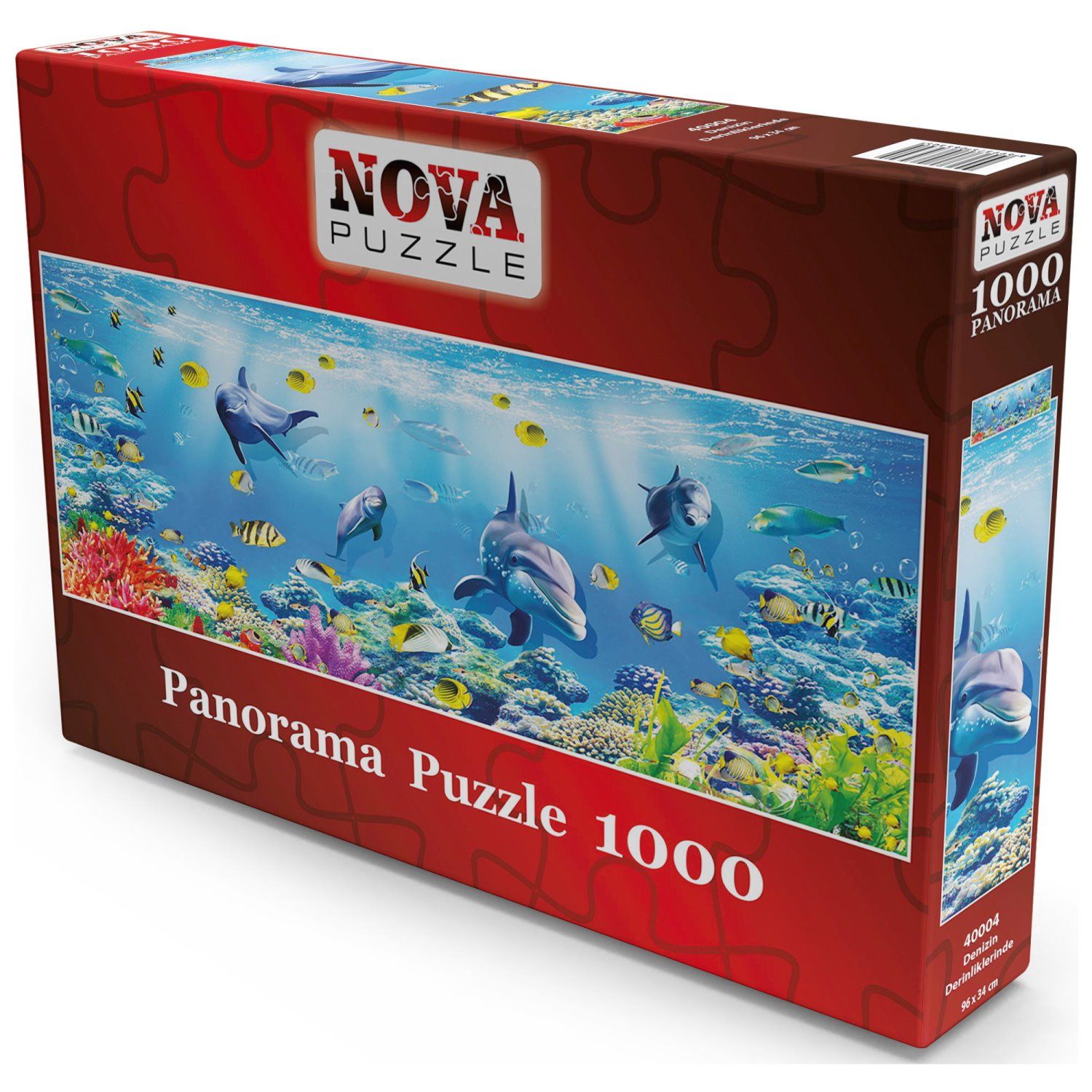 

Пазл Nova Puzzle 1000 дет В глубине моря, NVживотные